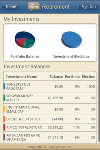 Perfect401(k) screenshot 2