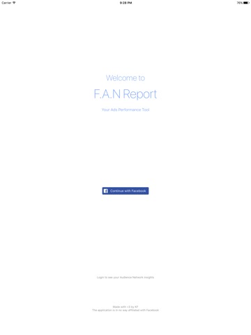 F.A.N Report - Audience Network Performanceのおすすめ画像1
