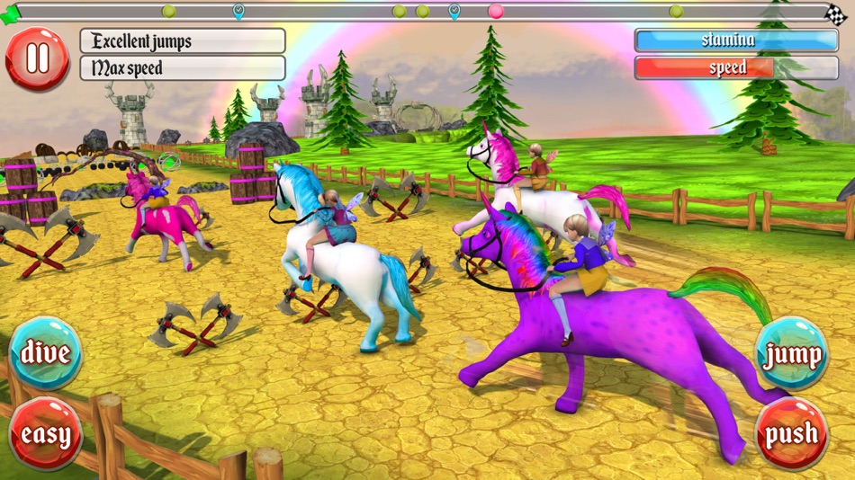 #2. Ultimate Unicorn Dash 3D (iOS) 由: Tap2Play, LLC (Ticker: TAPM)
