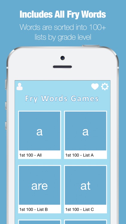 Fry Words Games and Flash Cards