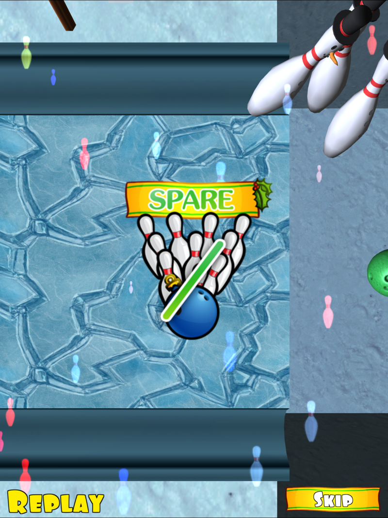 Bowling Xmas official gameplay screenshot 2