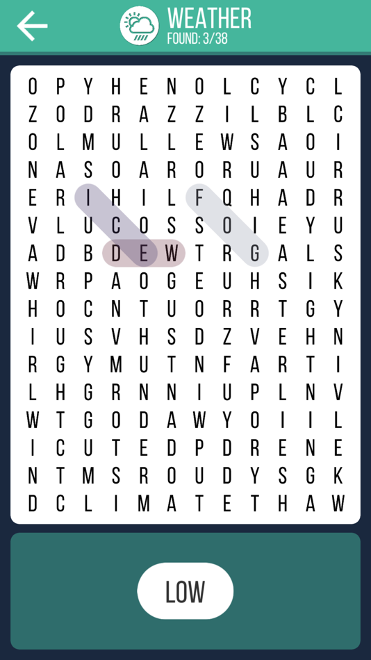 #4. Word Search - Four Languages (iOS) 由: 爱金 温