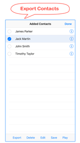 Fast Add Contacts by Voice screenshot