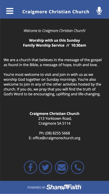 Craigmore Christian Church screenshot-3