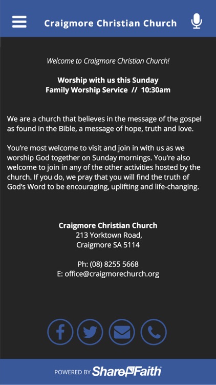 Craigmore Christian Church screenshot-3