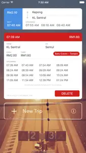 Railway.my - KTMB Schedules & Fares screenshot #3 for iPhone