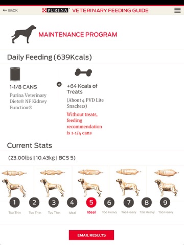 Purina® Feeding Guide HD screenshot 4