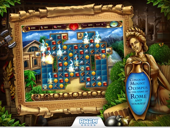 Cradle of Rome iPad app afbeelding 3