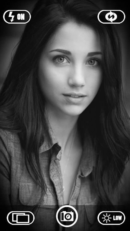 Black & White Dramatic Camera For Your Photos