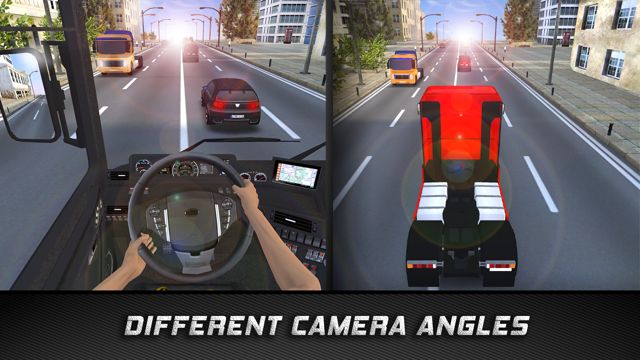 Racing in City 2 - Driving in Car screenshot 4