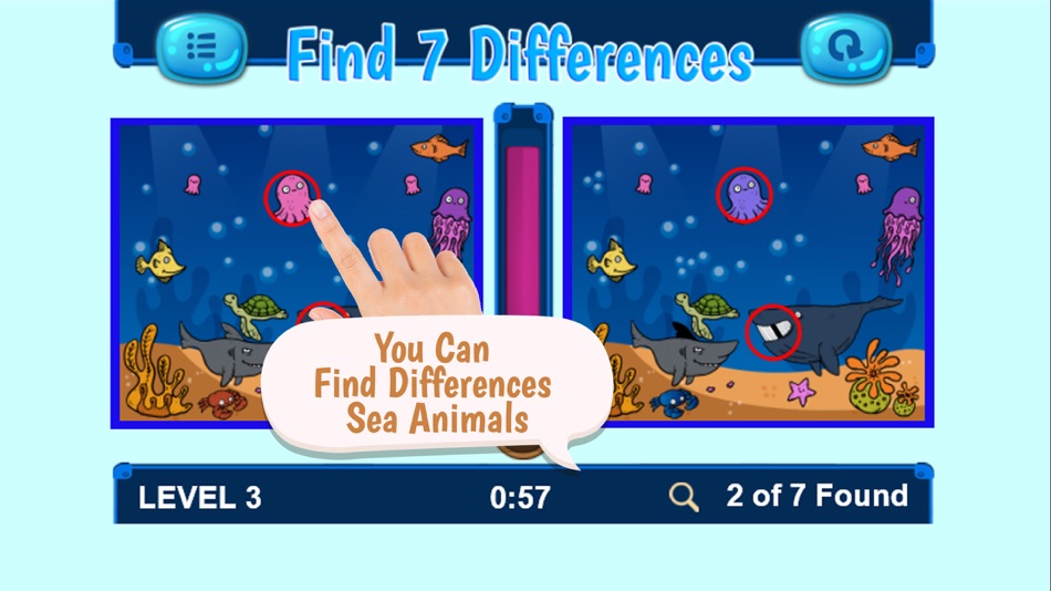 Zoo Animal Find Differences Puzzle Game - 1.0 - (iOS)