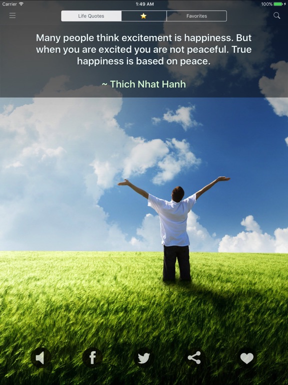 Screenshot #4 pour Life Quotes - Inspirational Wisdom for Happy Days