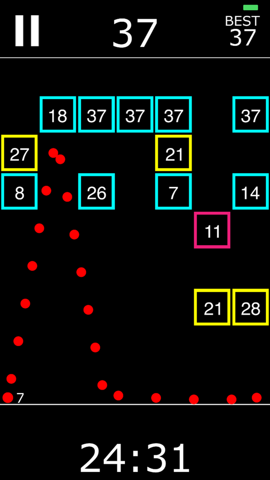 #3. Ball Blocks - Color Balls vs Blocks Game (iOS) Bởi: AppsNice