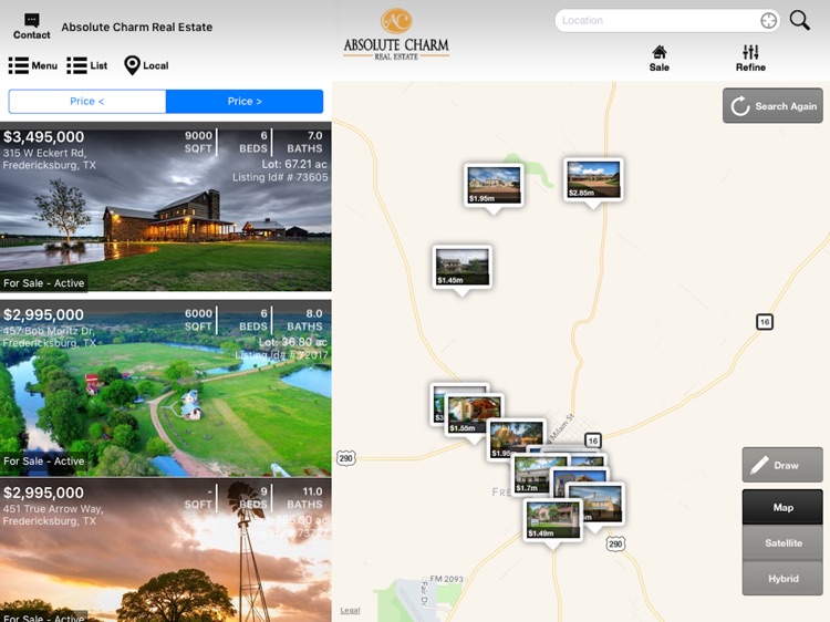 Absolute Charm Real Estate for iPad