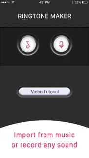 ringtone maker pro - make ring tones from music iphone screenshot 1