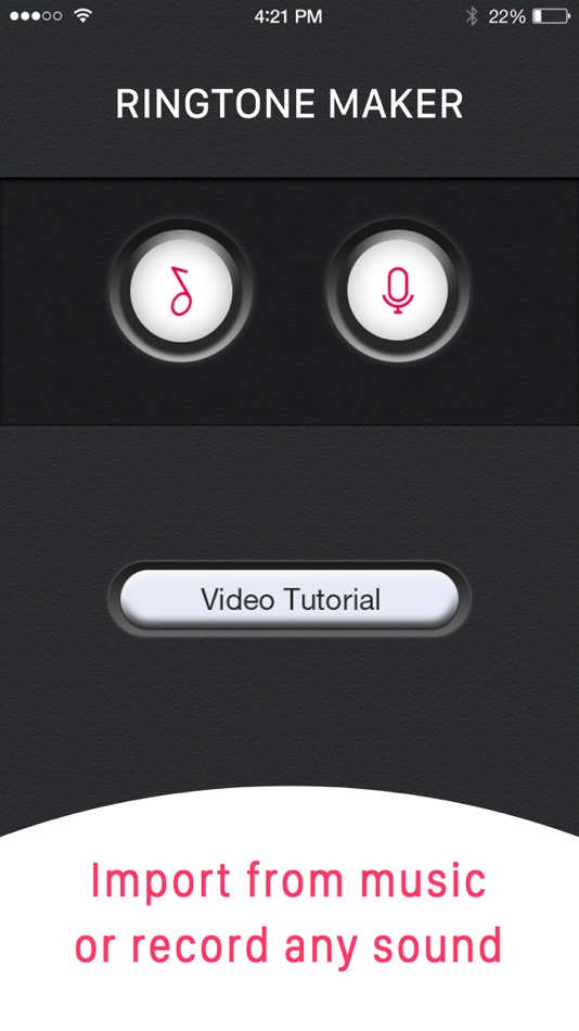 Ringtone Maker Pro - make ring tones from music - 1.3 - (iOS)