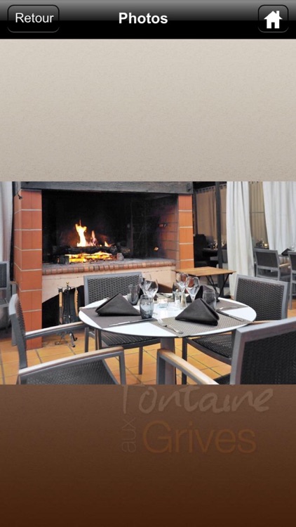 La Fontaine aux Grives Restaurant screenshot-3