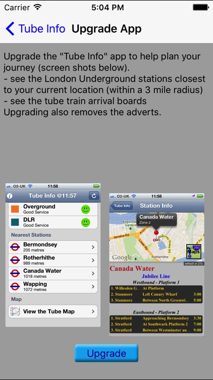 Tube Info