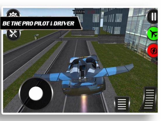 Screenshot #5 pour Friving Car Flying Game 2017