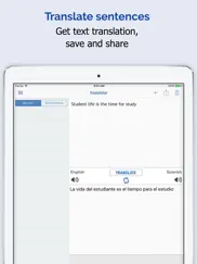 spanish dictionary elite ipad resimleri 3