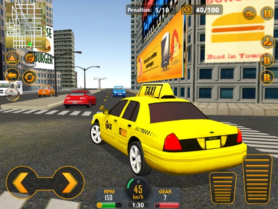NYC Fastlane Taxi Driver iPad screenshot
