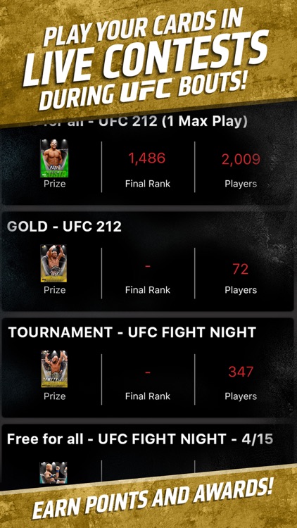 UFC KNOCKOUT: MMA Card Trader