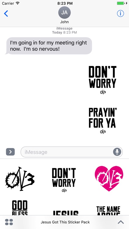 Jesus Got This Sticker Pack