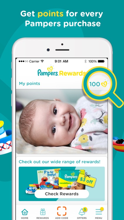 Pampers Rewards: Parents Club
