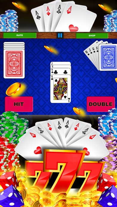 Chicken Blackjack Card Game screenshot 3