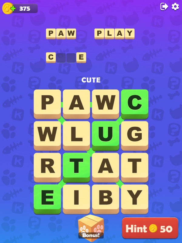 Kitty Scramble Word Finding Online Game Hack And Cheat Gehack Com