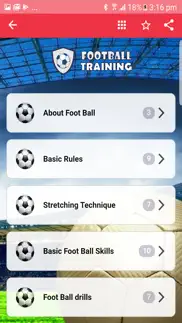 football training workout iphone screenshot 1