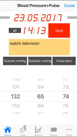 Game screenshot BloodPressure+Pulse Grapher mod apk