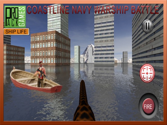海岸線海軍艦隊艦隊 - バトルシミュレーター3Dのおすすめ画像3