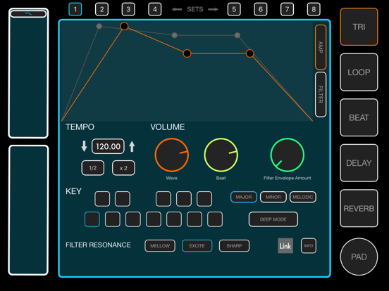 Screenshot #2 for CHAiOS SYNTH 2