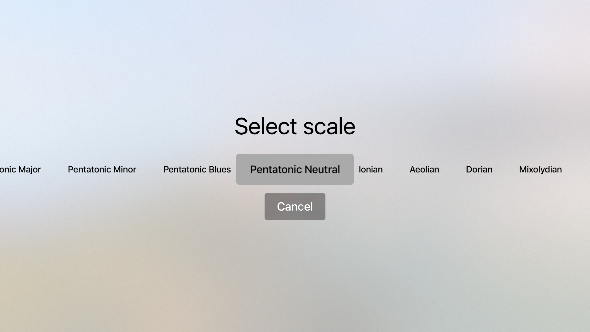 FretBud - Chord & Scales AUv3 screenshot 15