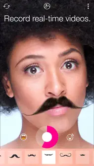 Stacheify - Mustache face app iphone bilder 1