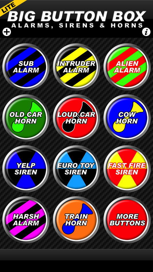 Big Button Box: Alarms, Sirens & Horns Lite - 5.0 - (iOS)
