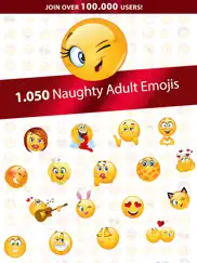 flirty dirty emoji - adult emoticons for couples iPad Captures Décran 1