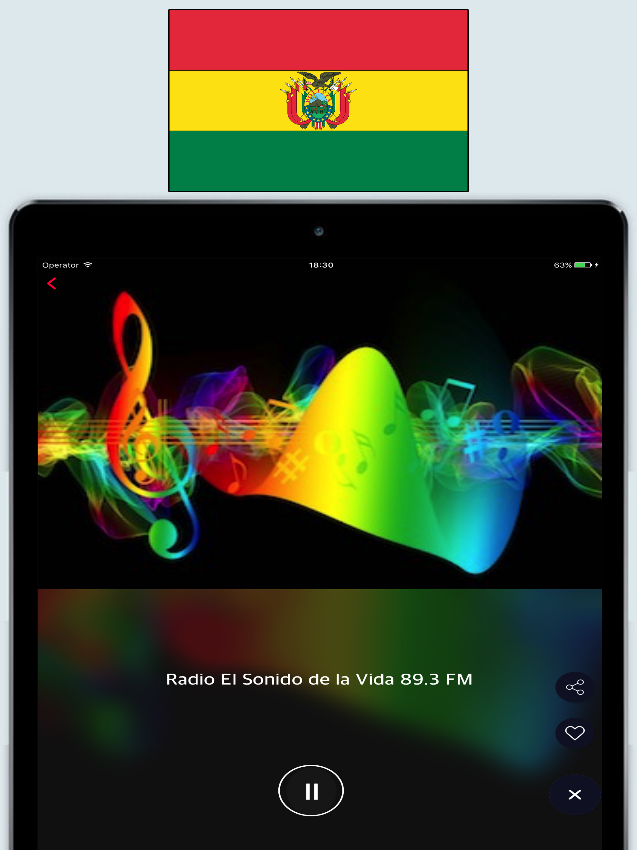 Radios de Bolivia / Emisoras Top en Vivo FM y AM