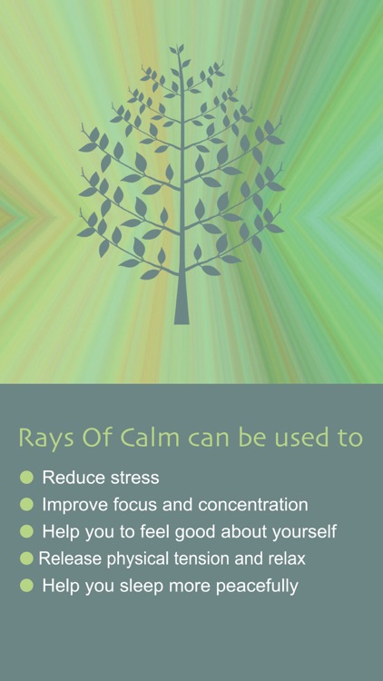 Rays Of Calm 1 by Christiane Kerr