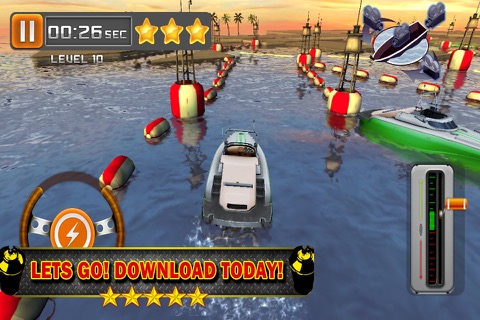 ボート場3D - 無料運転ゲーム ( Boat Parking & Driving 3D)のおすすめ画像5