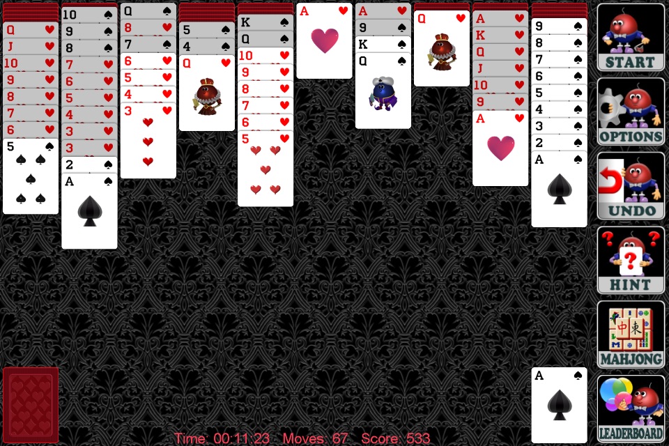 Spider Solitaire! Full screenshot 3