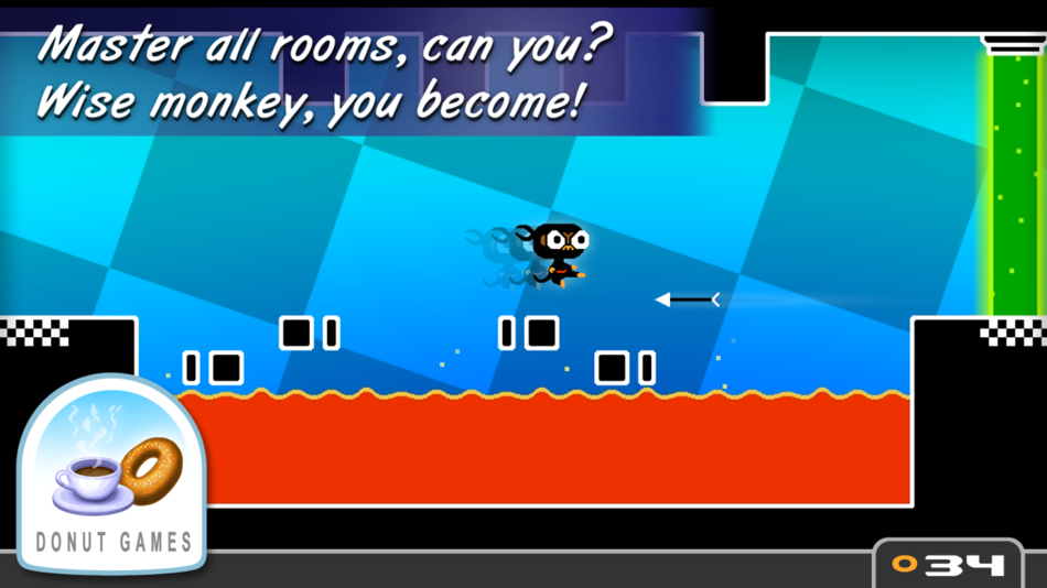 #3. Monkey Ninja (iOS) 由: Donut Games