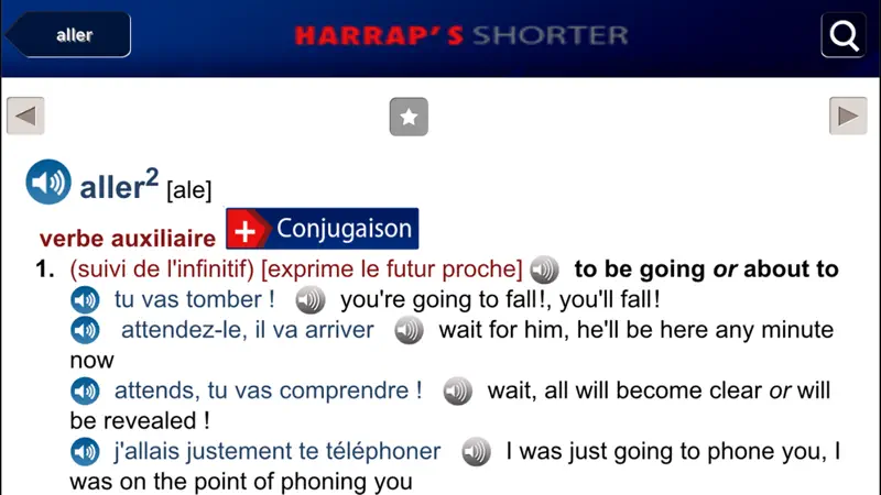 Dictionnaire Harrap's Shorter anglais-français screenshot 3 of 5