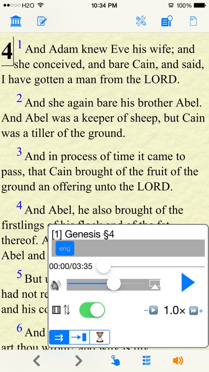 Bible KJV (Book and Audio) screenshot-4