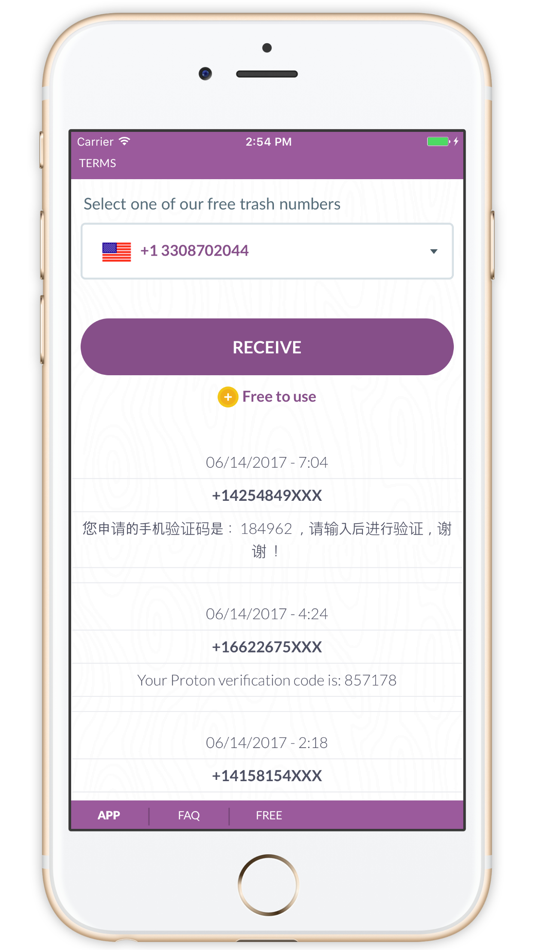#2. Trash Mobile - Receive text messages online (iOS) 由: Blacktelio OÜ