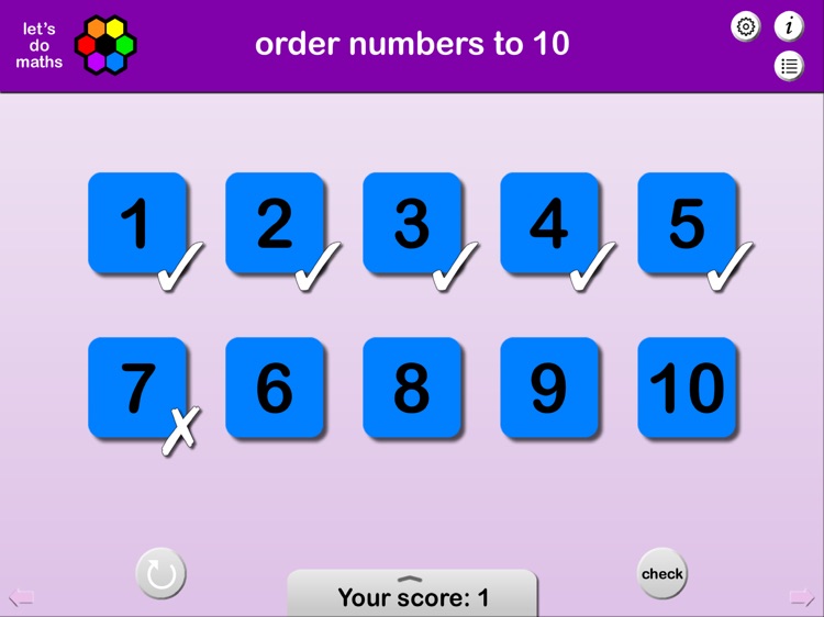 Ordering Numbers to 50
