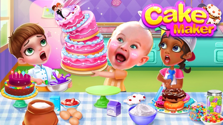 Cake Maker! Best Food Sweet Cooking Games