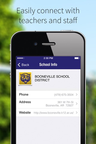 Booneville School District screenshot 2