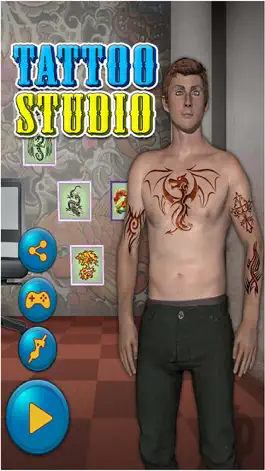 Game screenshot Tattoo Design 3D : Tattoo Artist Salon Game mod apk